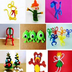 Pack of 50 - Light Purple Pipe Cleaner velvet Sticks