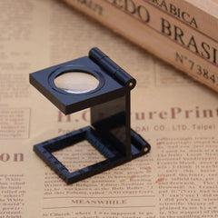 Thread Counter Linen Tester Magnifier, Magnifying Glass 8X Magnification, 1 Inch Diameter Lens