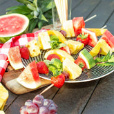 Wooden Bamboo Shashlik Sticks 8Inch- 100 Pcs