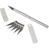 Precision Paper Cutting Cutter Art Knife Tool For Craft Set Model Making Carving Scoring Pen Type With 6 Blades For Diy Creator