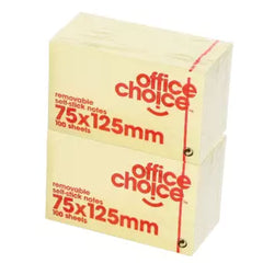 12piece Office Choice Sticky Note Pad - 100 sheets