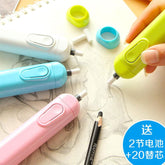 Sunwood 5880 Pack Of 2- Electric Eraser & Rubber For School Stationery & Office & Drawing & Sketch