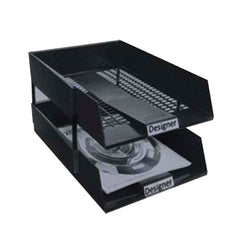 Letter Tray 2 Tier Story Plastic Full Scape Size