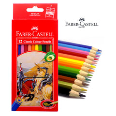 Faber-Castell Classic Color Pencils - 12Pcs