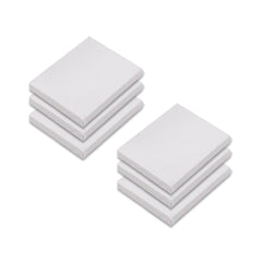 Canvas Set Of 6 (8X8 Inches) With 1 Wooden Easel