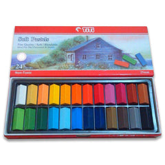 Titi Soft Pastel 24 Fine Quality Pastel - Half Stick