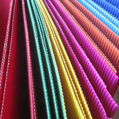Pack Of 15 A4 Size Colored Corrugated Craft Paper Sheets - (Assorted Colors)