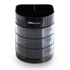 Pen Stand And Desk Organizer Plastic With 3 Drawers - 9147 -