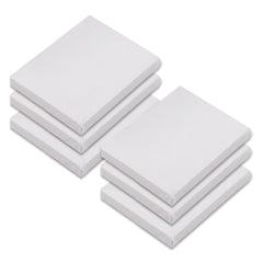 Canvas Set Of 6 (12X12 Inches) With 1 Wooden Easel