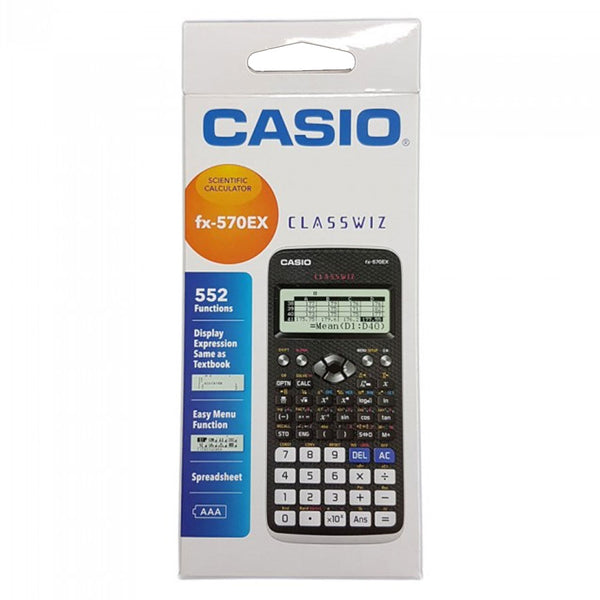 Casio Fx 570Ex Scientific Calculator Karachi Stationers