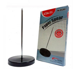 Paper Spear/ Bill Spindle: Check/Receipt Holder-Spike Stick For Business & Office Desks