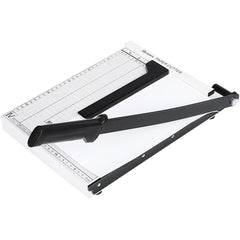 A4 Paper Trimmer Paper Cutter (Steel Base) - White