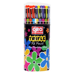 Trifle Lead Pencil - 72 Pencils - Multicolor