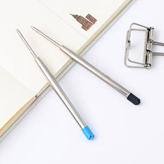 5Pcs Quinkflow Jotter Refill Steel Body Ballpoint Pen Refills - Black