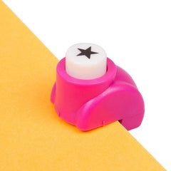 Pack Of 24 - Mini Diy Assorted Paper Punching Machines Set Of 24Pcs Craft Punch