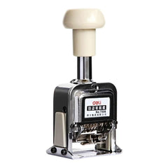 Automatic Numbering Machine - 6 Digits - Silver