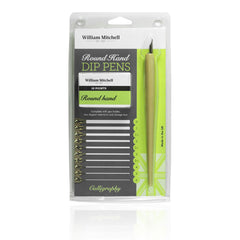William Mitchell Wm35766 Round Hand Dip Pen Set