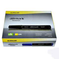 Pack Of 12- Permanent Marker Round Tip Green