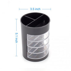 Comix Round Pen Stand, Multi-Purpose Pen Organizer 2101 - Black