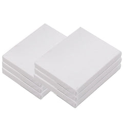 6 Pcs- Value Pack - 2 Size Mini Canvas Boards (3 Pcs 6X6 Inches + 3 Pcs 8X8 Inches)