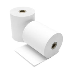 Pack Of 6 - Pos Thermal Printer Roll 79Mm - White