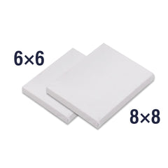 Canvases (6X6,8X8), Kidco Neon And Special Colour Poster Paints ,Round Brushes 7Pcs ,1 Palette