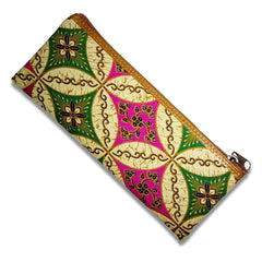 10Pcs Set Of Geometry Mathematical Set With Pouch-Yellow