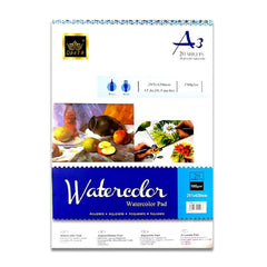 A3 Watercolour Pad 20 Sheets 190Gm