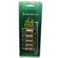 Greenwich Line Parallel Arabic Urdu English Calligraphy Pen broad nib calligraphy dip pen bamboo qalam pen