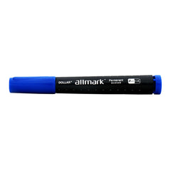 Pack Of 12- Permanent Marker Round Tip Blue