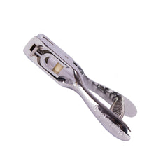Leather Strap Hole Punches Pliers Silver Metal Slot Hand Drill Badge Drill Tag Tool