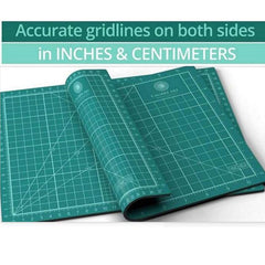 Professional Self Healing 5-Ply Double Sided Durable Non-Slip Pvc Paper Cutting Mat - A4 Size