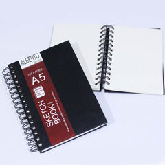 Spiral Sketch Book And Bounded A5 Size (Bundle Of 2 ) - Sketch Book Set