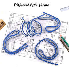 Flexible Ruler Flexible Curve Scale - 60 Cm 24Inch
