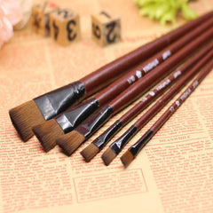 Pack Of 2 Flat Bush Set 6 Pcs/Pkt