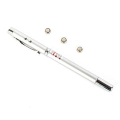 7 In 1 Multipurpose Antenna Pen Torch Teaching Pointer Flash Light Magnet In Steel Gift Box