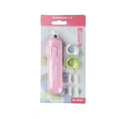 Sunwood 5880 Pack Of 2- Electric Eraser & Rubber For School Stationery & Office & Drawing & Sketch