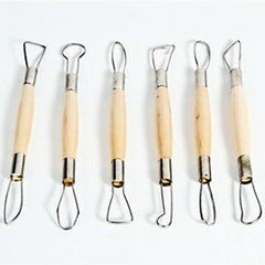 CLAY MODELLING WIRE TOOLS 6 PIECES SET