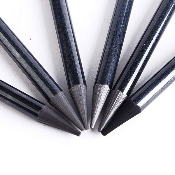 Pacific Arc Woodless Graphite Pencil 6 Pack Set, 2H, Saudi Arabia