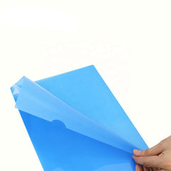 Pack Of 12 - L Shape Folder F/S Size, 18C Thick - Multicolour