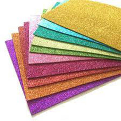 A3 Size Glitter Fomic Sheet Sticker Pack Of 10 Multicolour Glitter Foaming Sheet Sticker � 1 Free With 9 Sheets