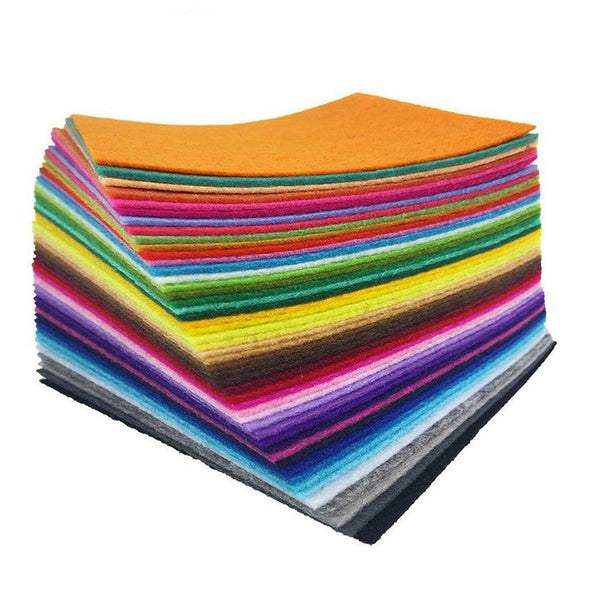 Pack Of 24 - Plain Felt Fabric Sheets - (4X4 Inches) – Karachi