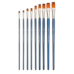 Worison 9Pcs Flat Paint Brush Set