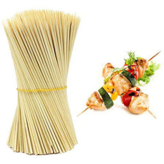 Wooden Bamboo Shashlik Sticks 8Inch- 100 Pcs