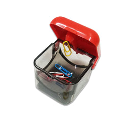 Magnet Box for Gem Clips with 11pcs Coloured Gem Clips