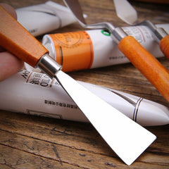 Diy Stainless Steel Palette Knife Set 3 Pcs Best Selling Brushes