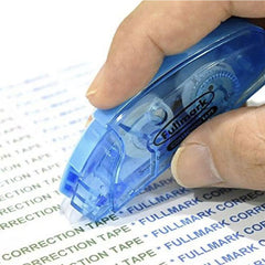 Fullmark Correction White Tape 5M- Quickly Stickup Smooth Performance 1 Pcs Correction Tape Mini Size