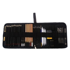 41pcs Professional Sketch Kit in Fabric Pouch