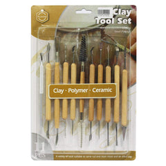 11 pcs Clay Tool Set Pottery Clay Sculpture Carving Tool Set