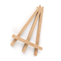Canvas With Wooden Easel (10X10 Inches)
